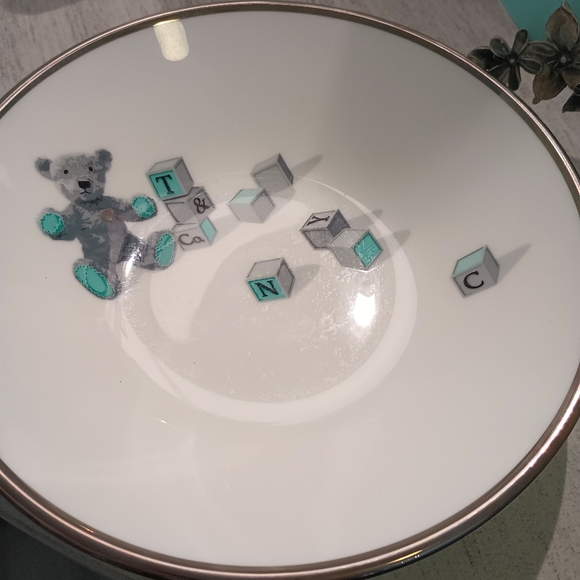 Tiffany & Co Color Block Child's Dish Set - Picture 2 of 5
